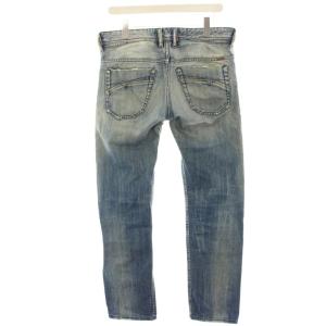 DIESEL IAKOP デニムパンツ ジーンズ ダメージ加工 USE加工 W31 L32 水色 ライトブルー A62226170