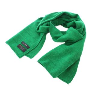 マフラー ストール カシミヤ混 グリーン /TK