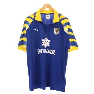 タグ付き Parma Calcio 1913 復刻 95/97 3rdユニフォーム シャツ 半袖 プルオーバー