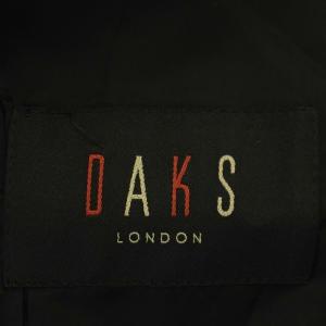 DAKS スーツ セットアップ 51-411440 ひざ丈 スカート ジャケット 17ABR 黒 ブラック /G
