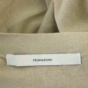 Framework 24SS CO/Ace ワイドVネックカーデ2 24080220203020 ニット カーディガン F