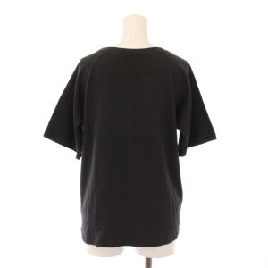 Framework 24SS スラブ天竺ラグランTEE2 Tシャツ カットソー 半袖 クルーネック 無地 ストレッチ F ダークグレー