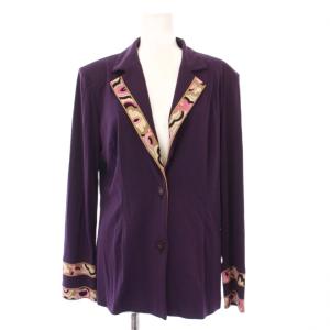 FASHION テーラードジャケット 2B L パープル 0181553 /KH