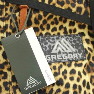 GREGORY FINE DAY ファインデイ リュックサック デイバッグ 77657 レオパード 茶 ベージュ /G