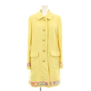 FASHION ツイードコート 40 イエロー 0358881