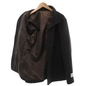 JOURNAL STANDARD ハーフコート チェック柄 メルトン XL 茶 ブラウン /JS