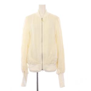 23SS blouson ノーカラージャケット 1 ホワイト S232-07