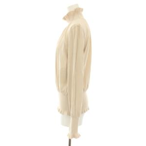 ADORE ニット セーター ハイネック 長袖 フリル 38 ベージュ 531-8270805 /YT JS