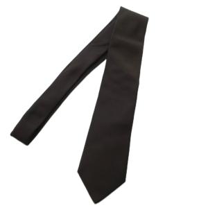 MAKER'S SHIRT 鎌倉 美品 ネクタイ フォーマル レギュラータイ シルク 茶 ブラウン /BS