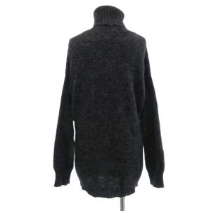 Drawer ニット セーター タートルネック モヘヤ混 長袖 1 グレー /JS