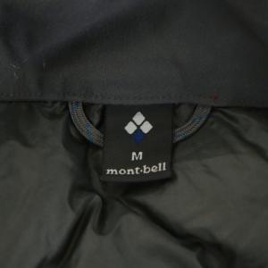 mont-bell ライトアルパインジャケット ダウンジャケット ロゴ ナイロン アウター M 赤 レッド 1101428