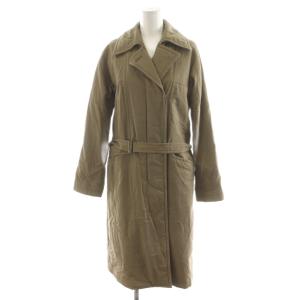 コート ロング丈 36 ブラウン