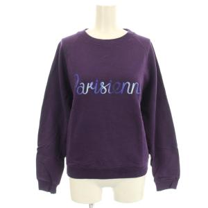 Parisienne ロゴ スウェット HW00311KM0001 トレーナー 長袖 S 紫 パープル