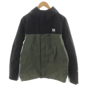 スカンザライトジャケット Scandza Light Jacket マウンテンパーカ ロゴ ナイロン L