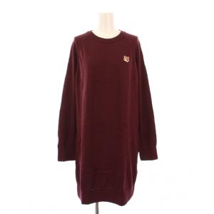FOX HEAD PATCH JUMPER DRESS フォックスヘッドパッチジャンパードレス ニットワンピース