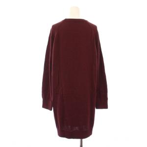 Maison Kitsuné FOX HEAD PATCH JUMPER DRESS フォックスヘッドパッチジャンパードレス ニットワンピース