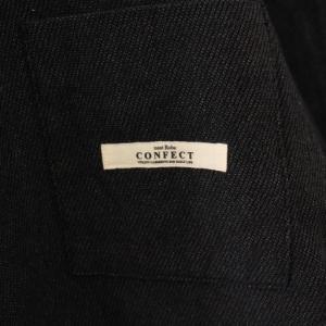 nest Robe CONFECT コットンウールカルゼカバーオールジャケット 4 チャコールブラック