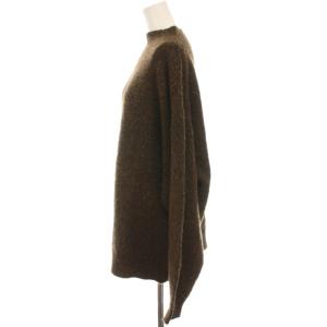 nest Robe CONFECT コンフェクト 23AW チーゼル起毛ニットプルオーバー セーター 長袖 F 茶 02234-0009