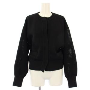 ローゲージカノコニットカーディガン 長袖 F ブラック BEZ1032205A0004 /TK