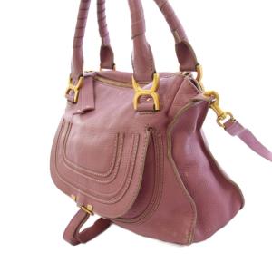 Chloe Mercy 2WAY ハンドバッグ ピンク