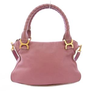 Chloe Mercy 2WAY ハンドバッグ ピンク