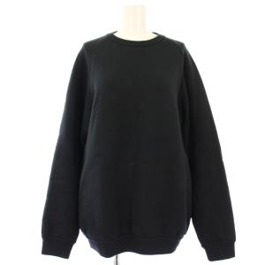 ジャンベルカ裏起毛クルーネック スウェット トレーナー 長袖 S 黒 34054 /TK