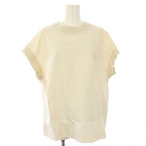 22SS HIGHCOUNT COTTON LINEN カットソー 半袖 2 アイボリー 595-2151550