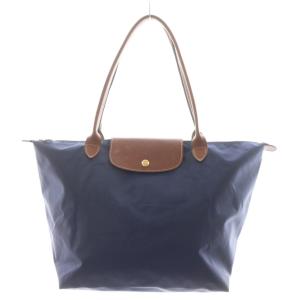 ル プリアージュ ハンドバッグ トートバッグ ショルダーバッグ ナイロン レザー 紺 ネイビー 茶 ブラウン