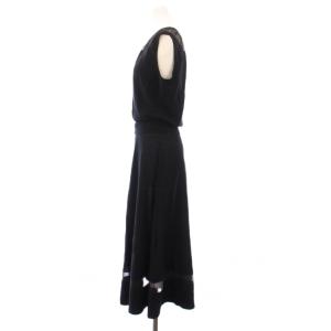ANAYI 24SS フレアワンピース 36 ブラック
