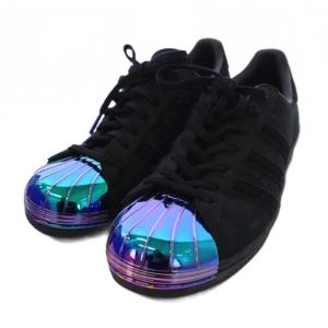 SUPERSTAR 80S METAL TOE W スニーカー シューズ US8.5 ブラック S76710