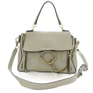 ハンドバッグ 2WAY ショルダーバッグ グレー /G