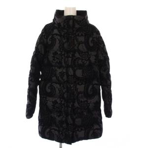 ダウンコート 40 ブラック 192-17567-9027