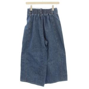 MACPHEE 23SS オーガニックコットンデニム ワイドクロップドパンツ 12-04-31-04136 ジーンズ 32
