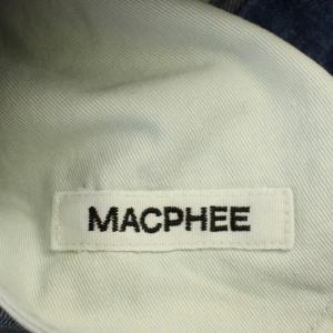 MACPHEE 23SS オーガニックコットンデニム ワイドクロップドパンツ 12-04-31-04136 ジーンズ 32