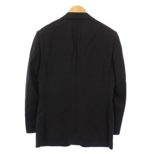 TAKEO KIKUCHI シングルスーツ テーラードジャケット パンツ スラックス ピンストライプ 3 ブラック A1931-67304