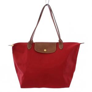 ルプリアージュ トートバッグ ハンドバッグ ナイロン レザー 赤 1899089545 /BM