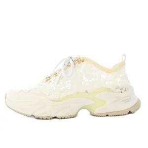 フラワーレースシアースニーカー シューズ M 白 PH12016M2A /TK