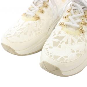 RANDA フラワーレースシアースニーカー シューズ M 白 PH12016M2A /TK