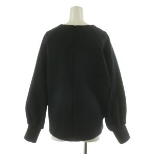 UNTITLED スウェット トレーナー ストレッチ ラグランスリーブ プルオーバー 2 ブラック BD153-19430JJ