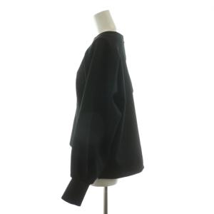 UNTITLED スウェット トレーナー ストレッチ ラグランスリーブ プルオーバー 2 ブラック BD153-19430JJ