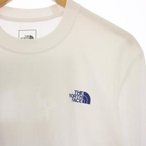 THE NORTH FACE L/S Back Square Logo Tee Tシャツ ロンT カットソー 長袖 S 白 ホワイト