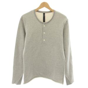 ヘンリースウェットスモーキー裏毛 henly sweat smokey URAKE トレーナー ヘンリーネック