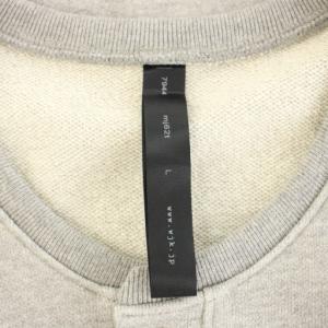 wjk ヘンリースウェットスモーキー裏毛 henly sweat smokey URAKE トレーナー ヘンリーネック