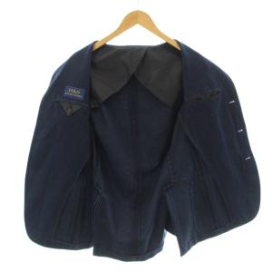 POLO RALPH LAUREN テーラードジャケット デニム 3B 背抜き 36S 紺 ネイビー 200013615 /KU