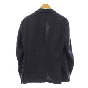 POLO RALPH LAUREN テーラードジャケット ブレザー 3B 麻 リネン 38S 紺 ネイビー 715696886001 /KU