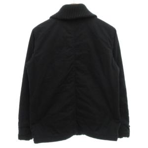 WOOLRICH 中綿ジャケット ブルゾン ジップアップ M 黒 ブラック /GV