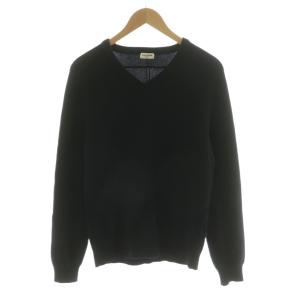 ニット カシミヤ100％ プルオーバー S ブラック 338932