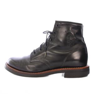 CORDOVAN LACE UP BOOT