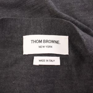 THOM BROWNE CLASSIC V-NECK CARDIGAN 薄手 ウール