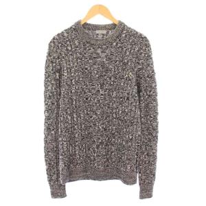 ニットプルオーバー ウール M グレー